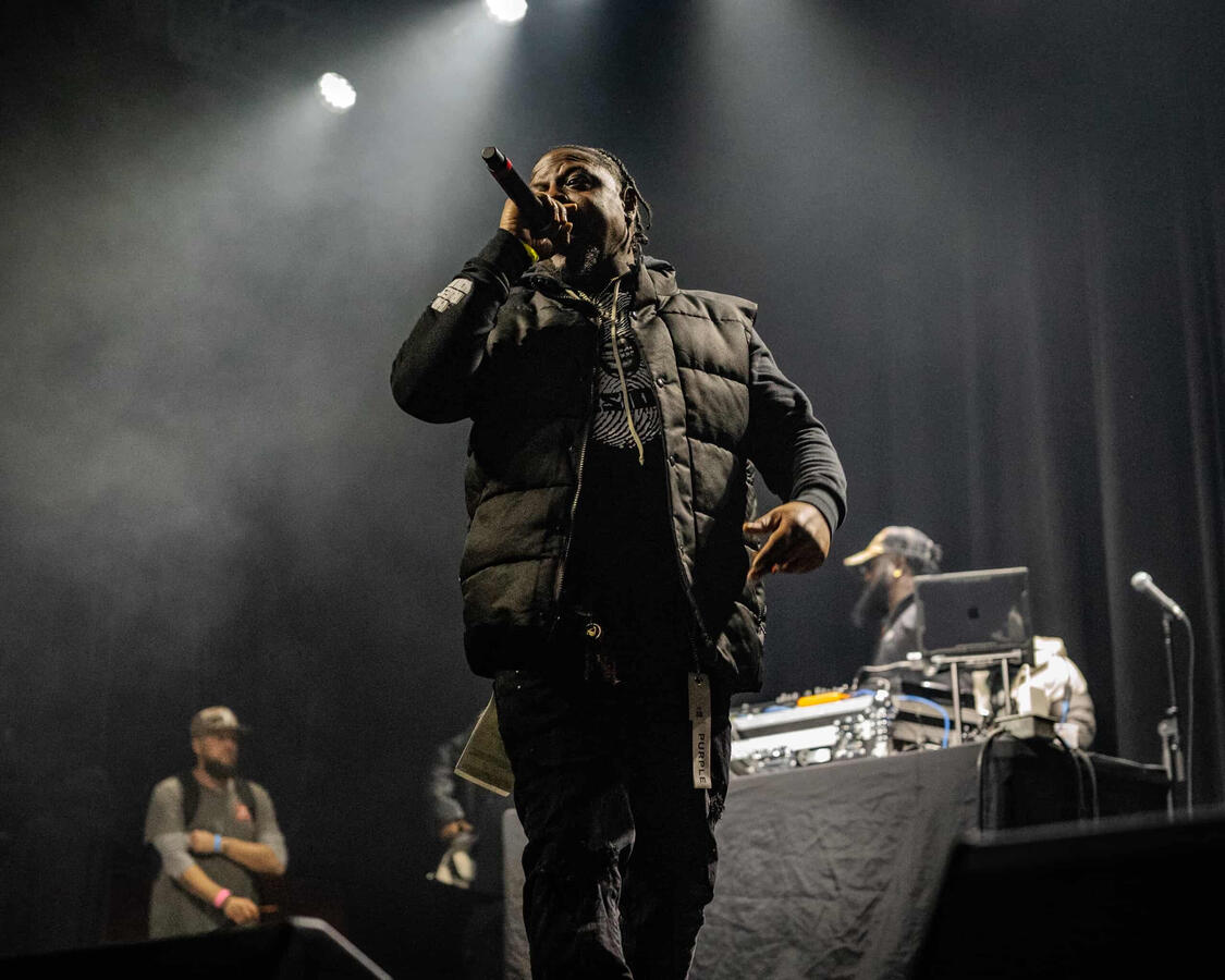 Chuck Black performing at The Norva in Norfolk,Va Suffolk,Virginia rapper Chuck Black performing at the Norva